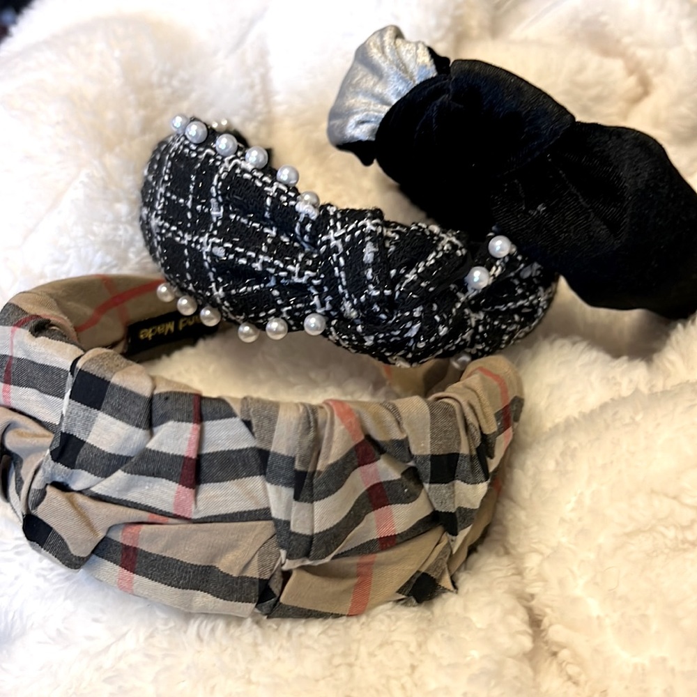 Set of three Headbands NWOT